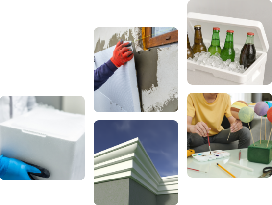 fotos de aplicações do EPS